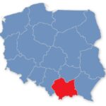 Mapa konturowa Polski - małopolskie.jpg