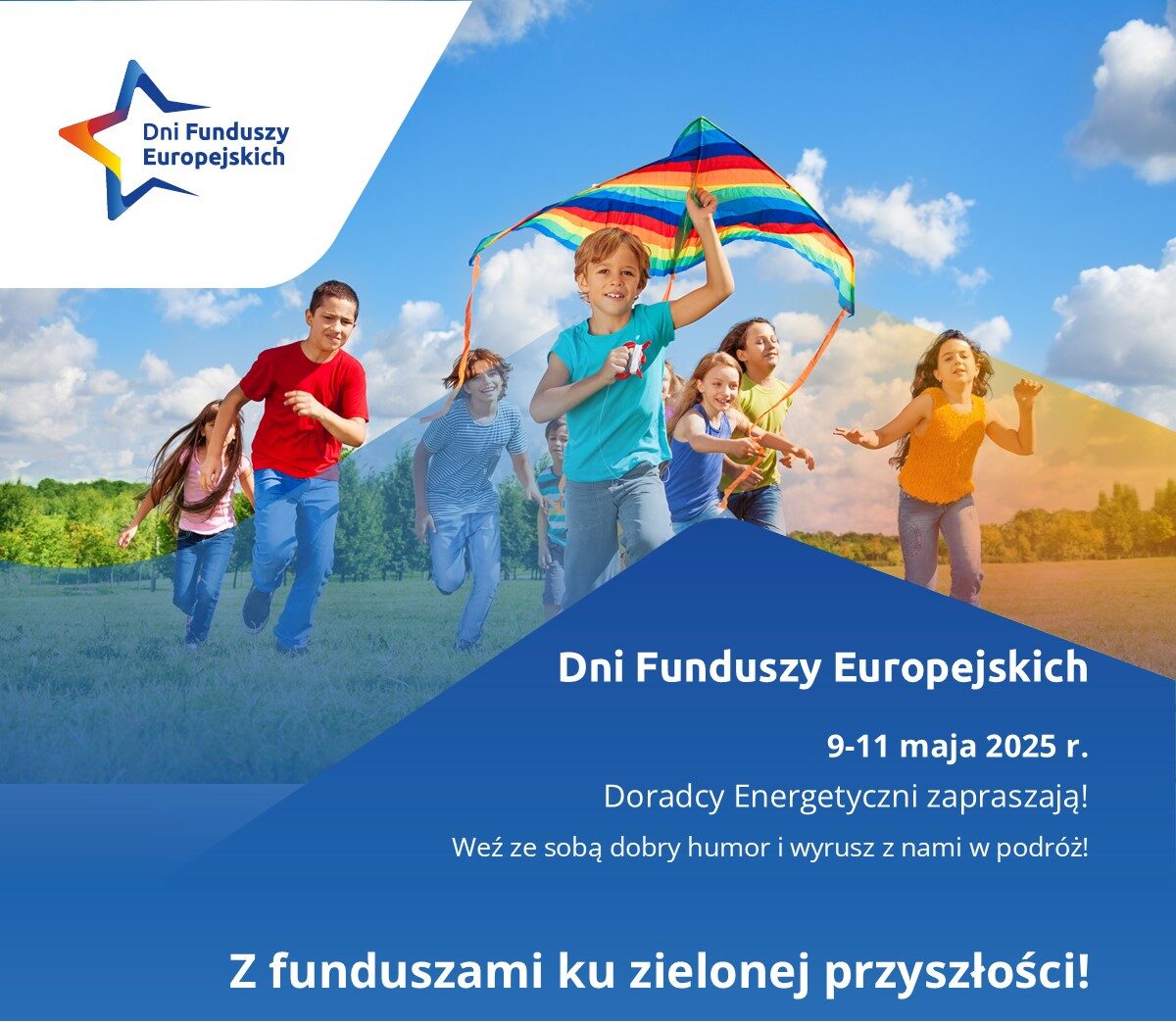 plakat informacyjny o dniach funduszy europejskich