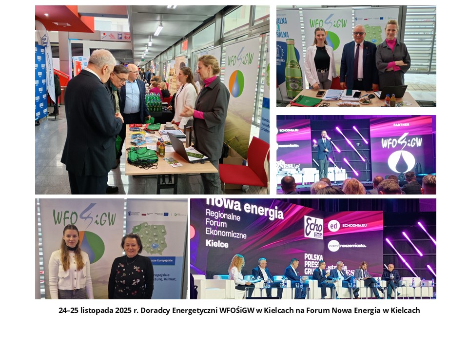 kolaż ze zdjęci doradców na stoisku