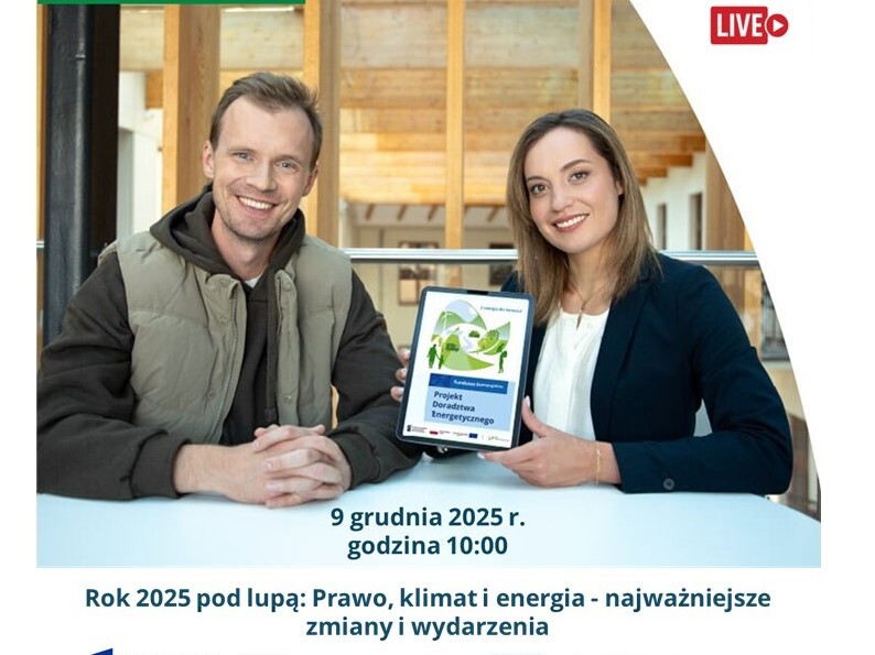 plansza stratowa z tytułem i datą webinaru