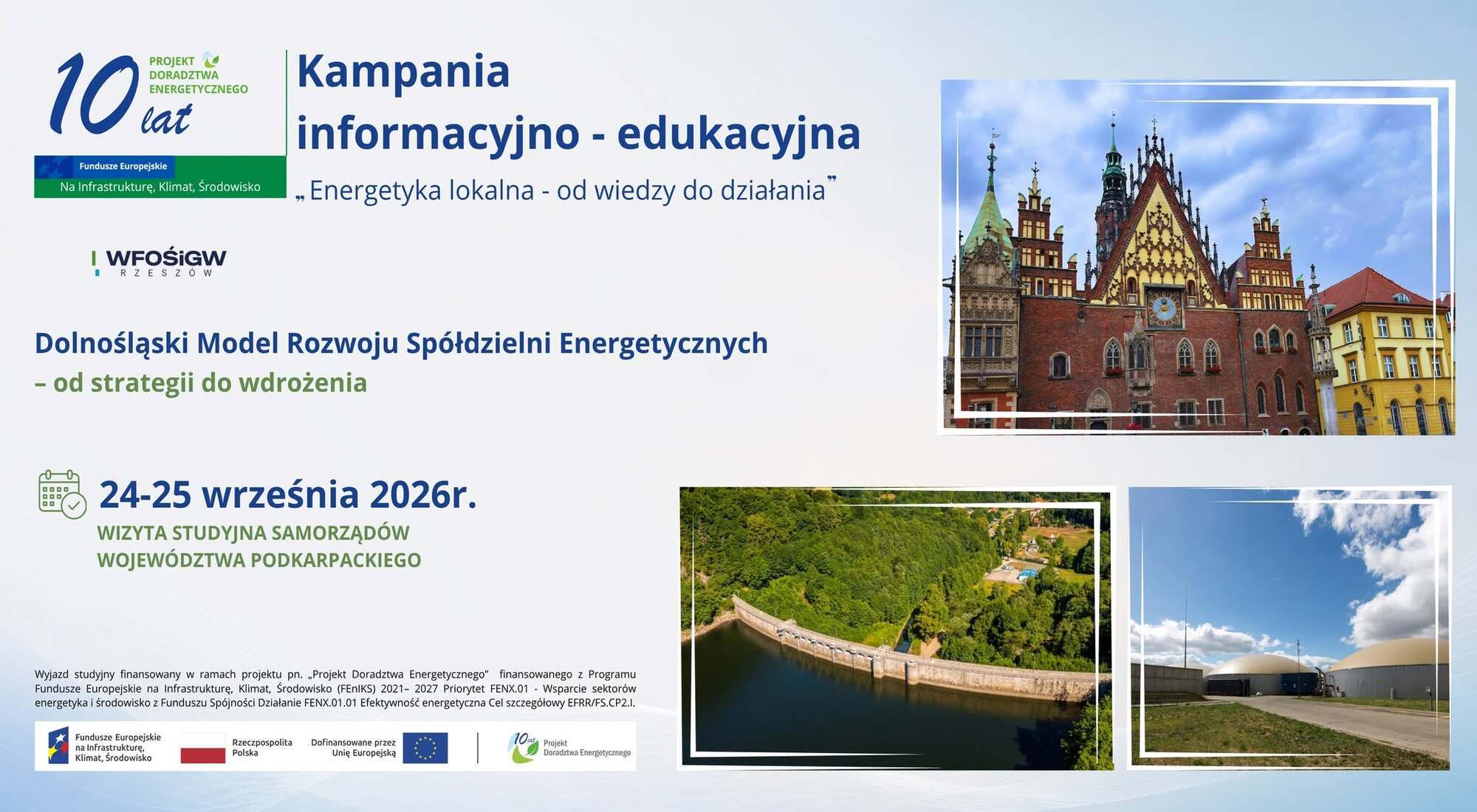 Grafika informuje o kampanii informacyjno - edukacyjnej 