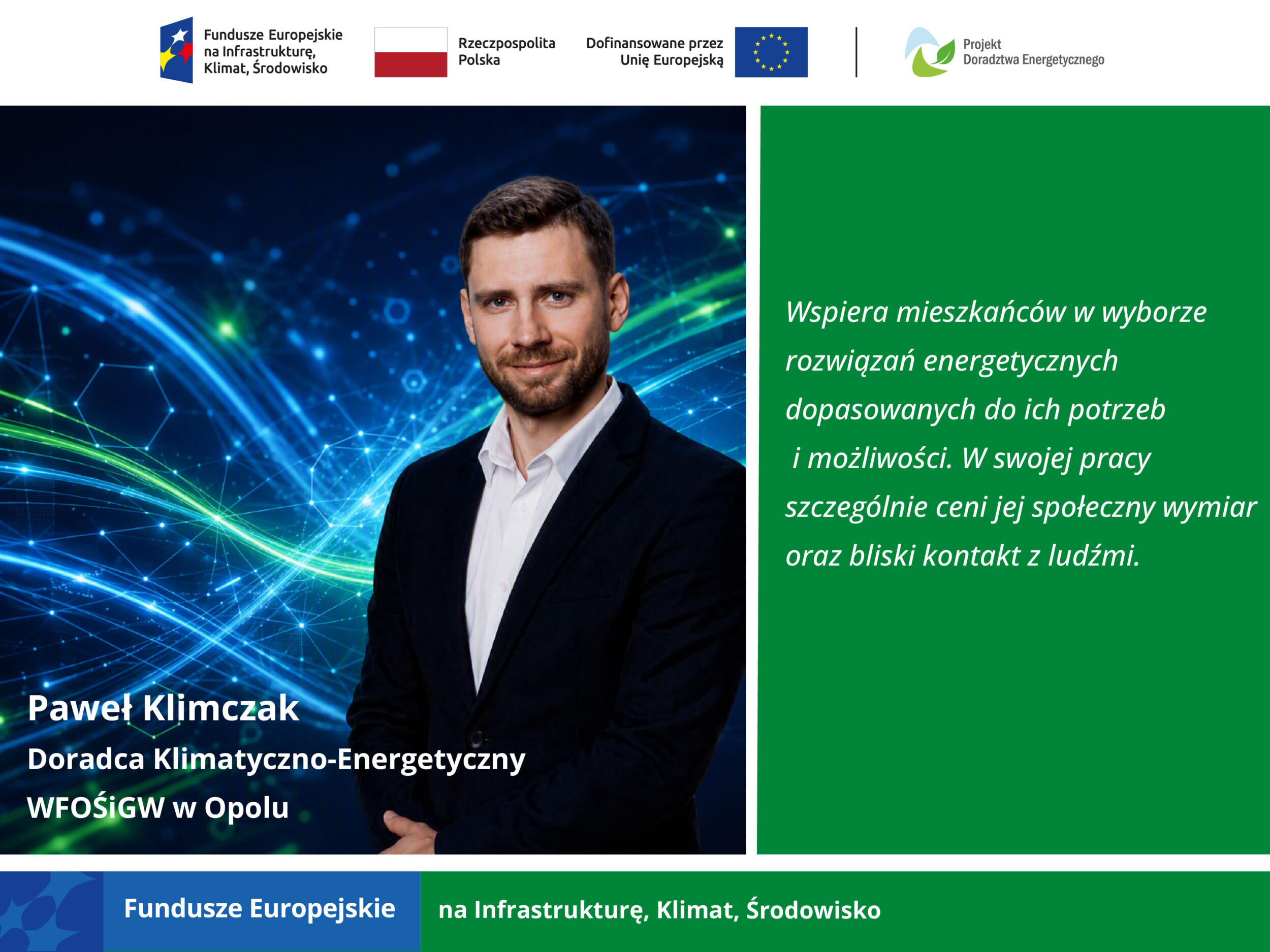zdjęcie wizerunku doradcy energetycznego