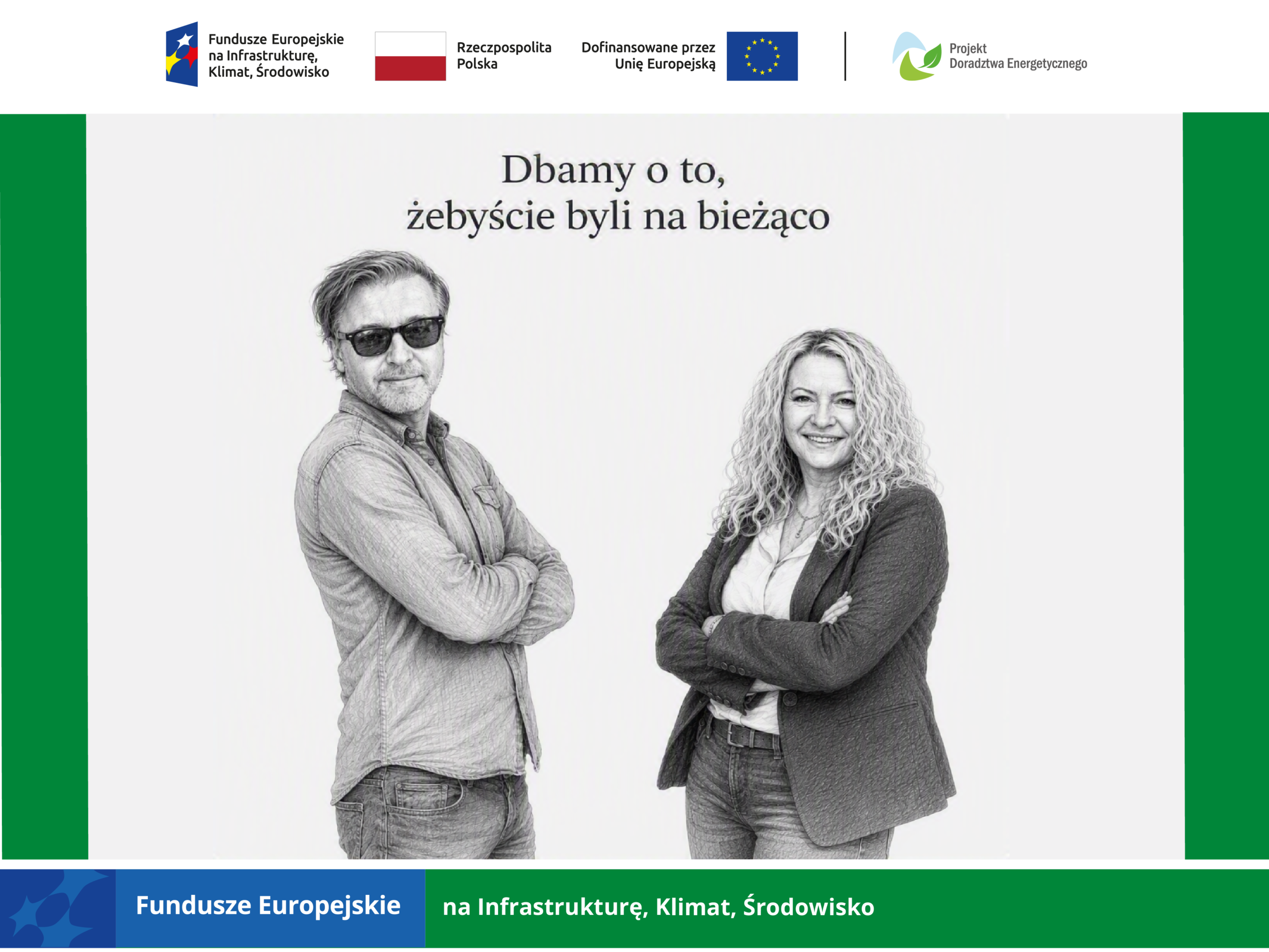 na zdjęciu są dwie postacie, kobieta i mężczyzna stoją obok siebie.